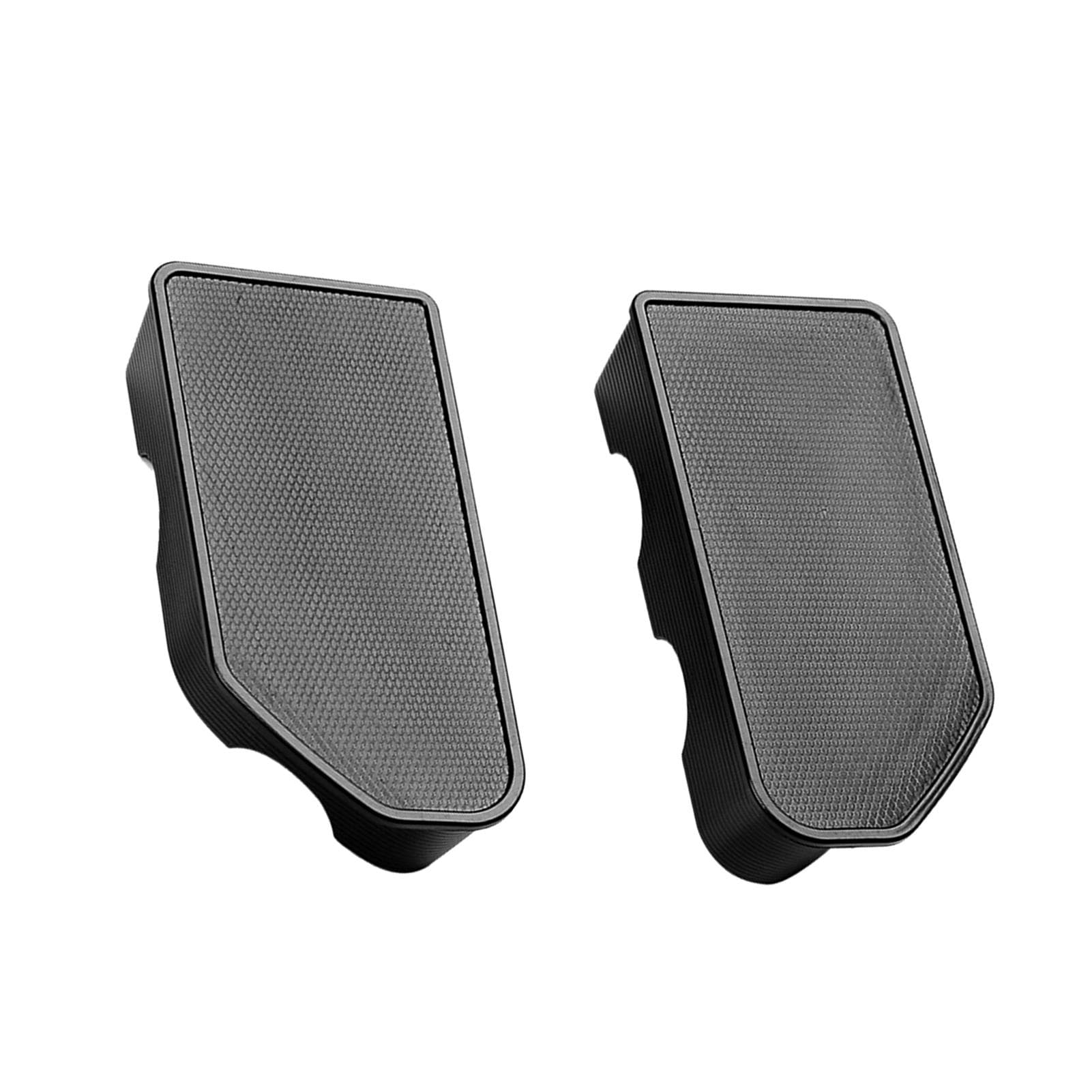 2 PCS Bed Rail Stake Pocket Covers,Bed Rail Stake Pocket Hole Plug Caps Replacement for Silverado black