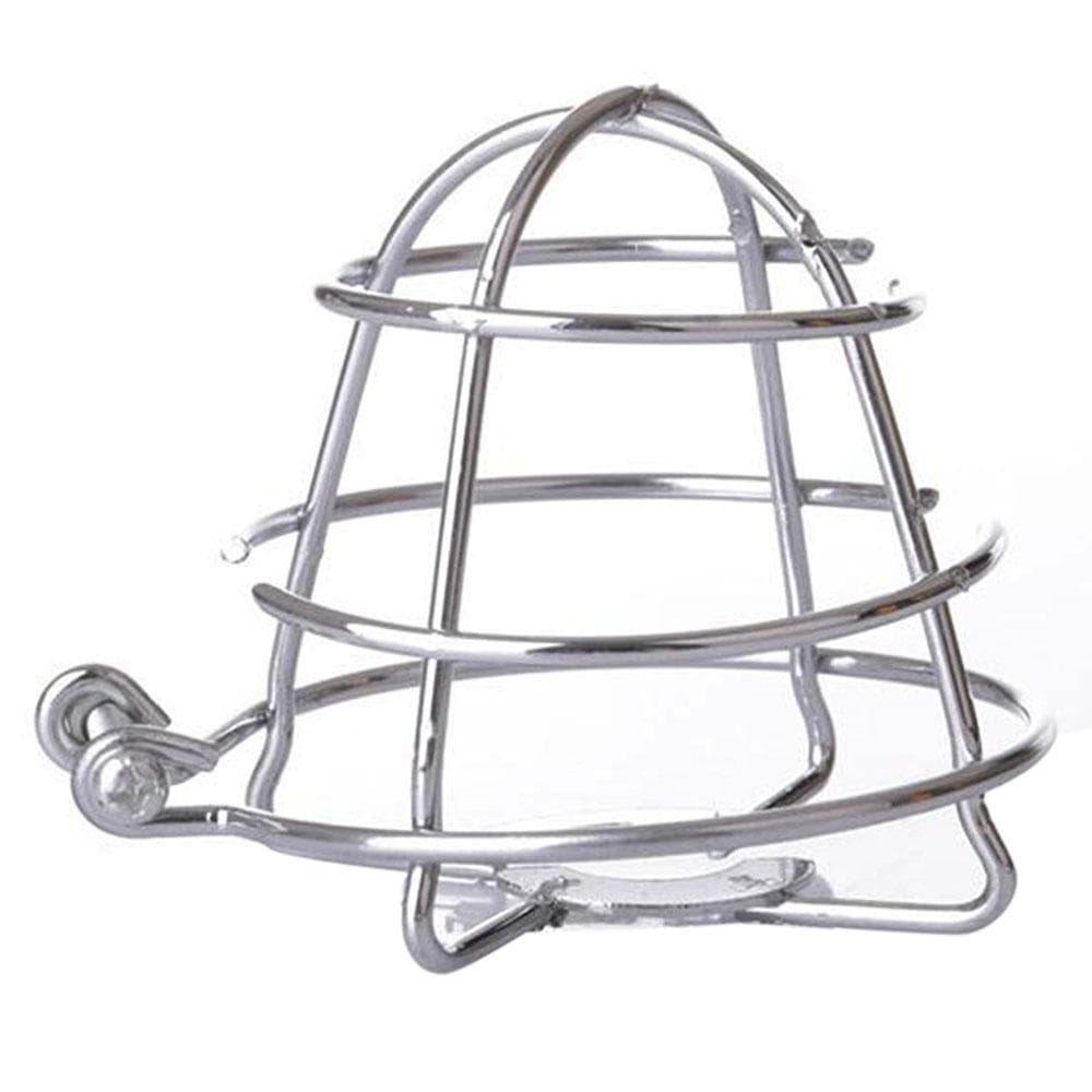 Fire Sprinkler Head Guard Cover for 3'' Deep Cage silver