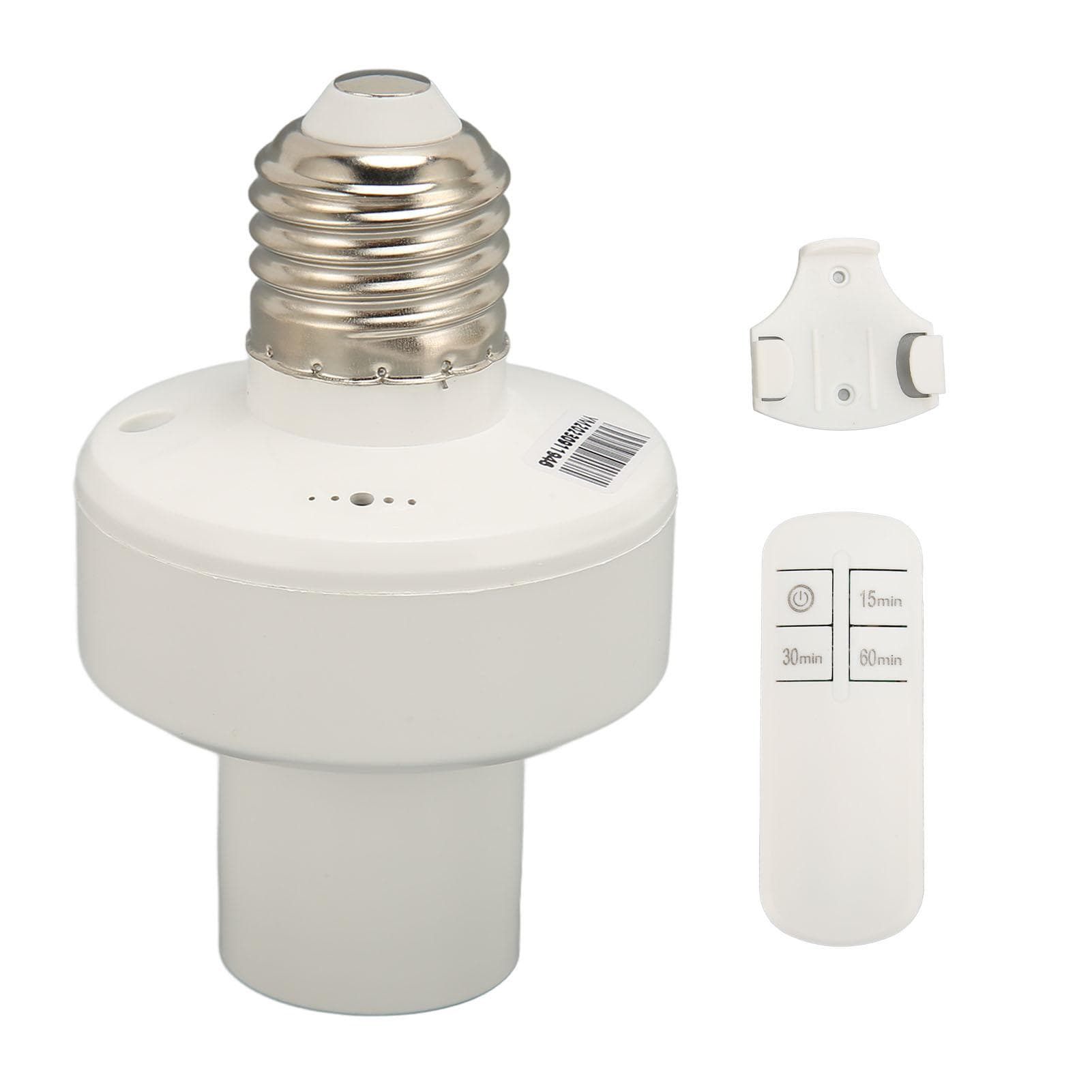 Wireless Light Socket Smart Remote Control Lamp Holder Bulb Base Adapter for E27 E26 Head AC110V