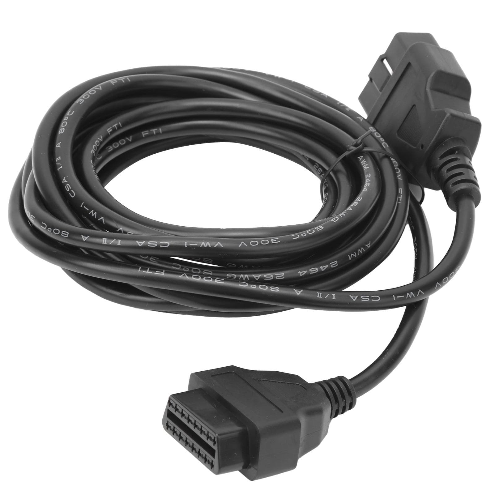 5m 16.4ft OBD2 Car Diagnostic Cable Connector 16 Pin to 16 Pin for Launch X431 PRO PRO3