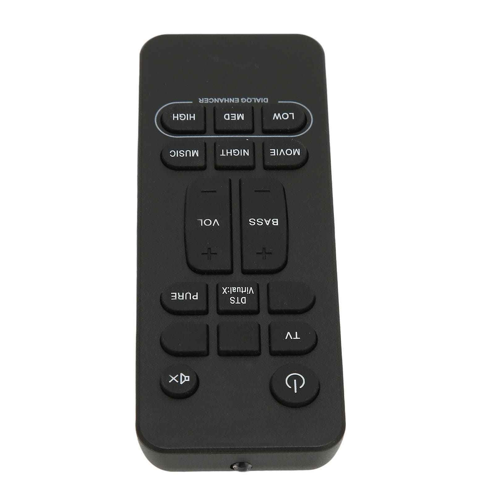 Soundbar Remote Control Battery Powered Sound Remote Control Replacement for Philips Bar Speaker