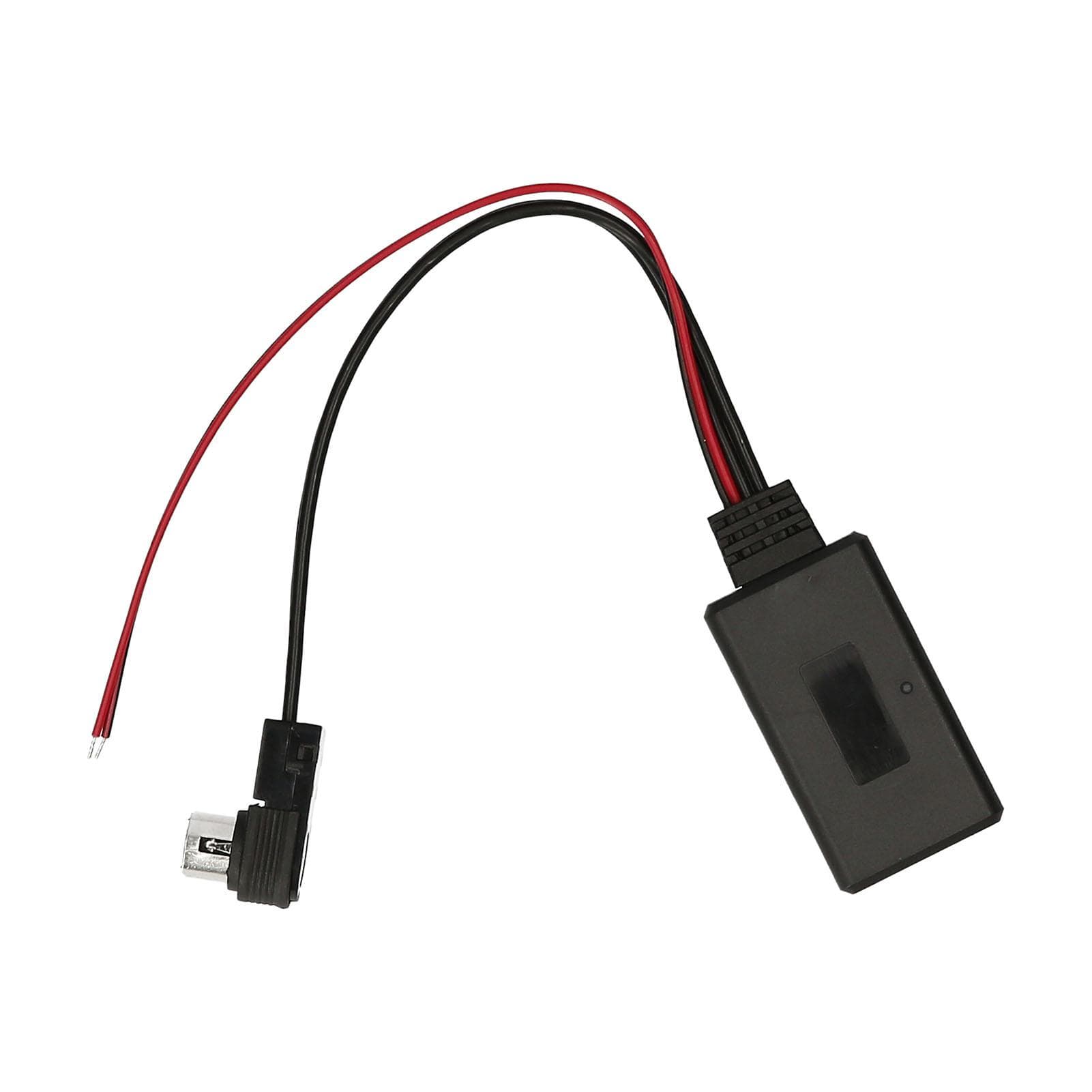 Car Radio BT 5.0 AUX-IN Adapter KCA-121B Auxiliary Aux Audio Wiring Ai-net Replacement for Alpine black