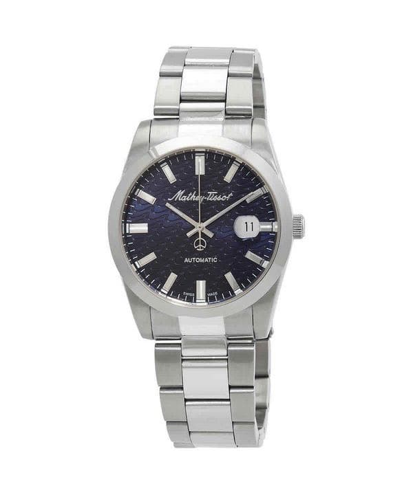 Mathey-Tissot Mathy I Stainless Steel Blue Dial Automatic H1450ATB Men's Watch blue