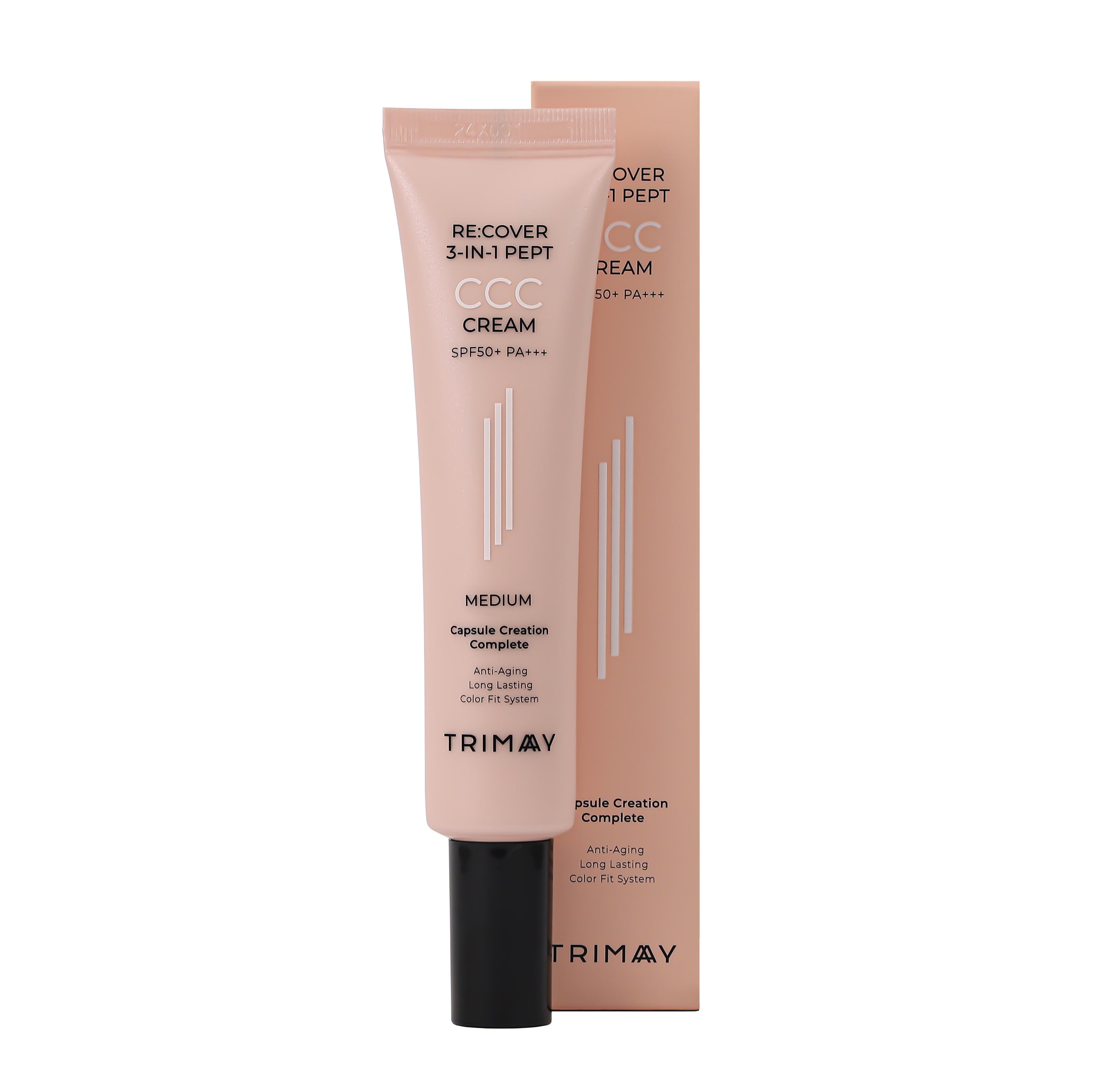 Trimay Re:cover 3-in-1 Pept CCC Cream SPF50+PA+++ tuscan