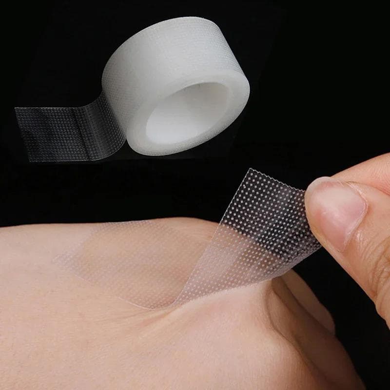 Invisible Anti-Wear Tape Bandage Medical Plaster Foot Heel Sticker Tape Self-Adhesive Waterproof Patch Bandaid 2.5cm*9m white