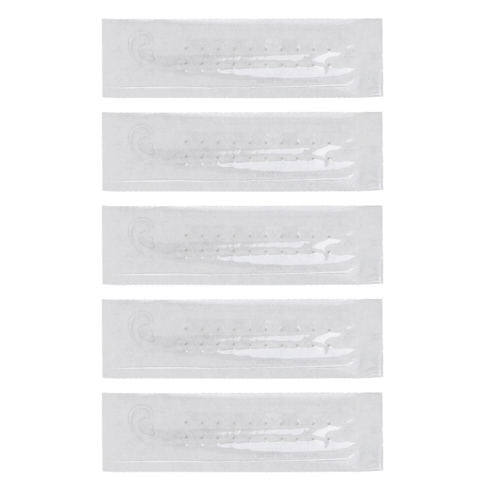 100pcs Ear Acupuncture Stickers Clear Activate Circulation Safe Acupressure Ear Acupoint Patch