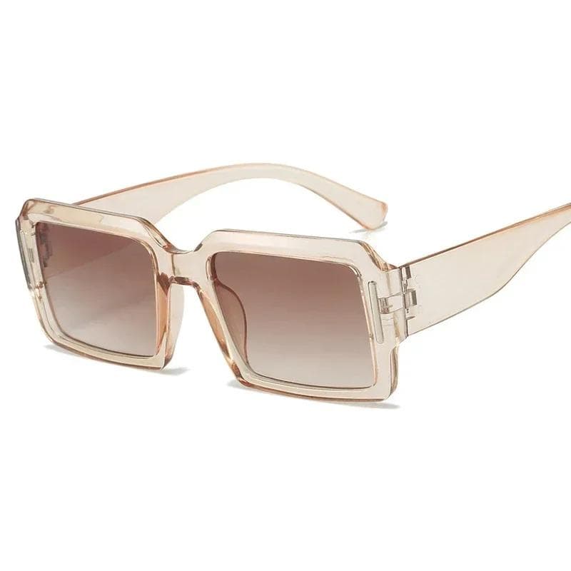 Big Frame Square Sunglasses Women Men Colorful Minimalist Mirror Black Outdoor Sun Glasses Designer Brand Fashion Other