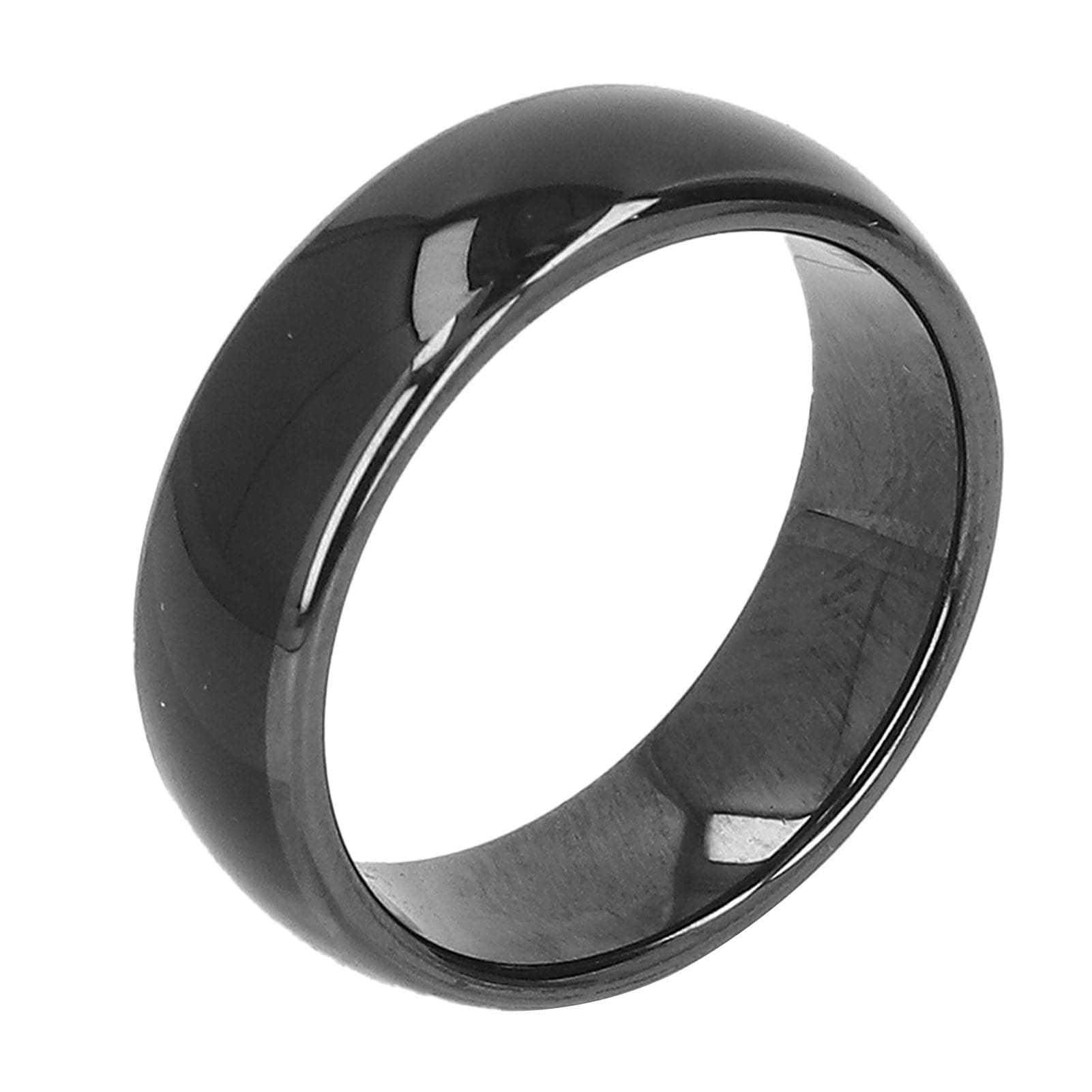 NFC Ring Ceramic Stylish Look Access Control Elevator Game Card Writing Wearable Smart Ring for