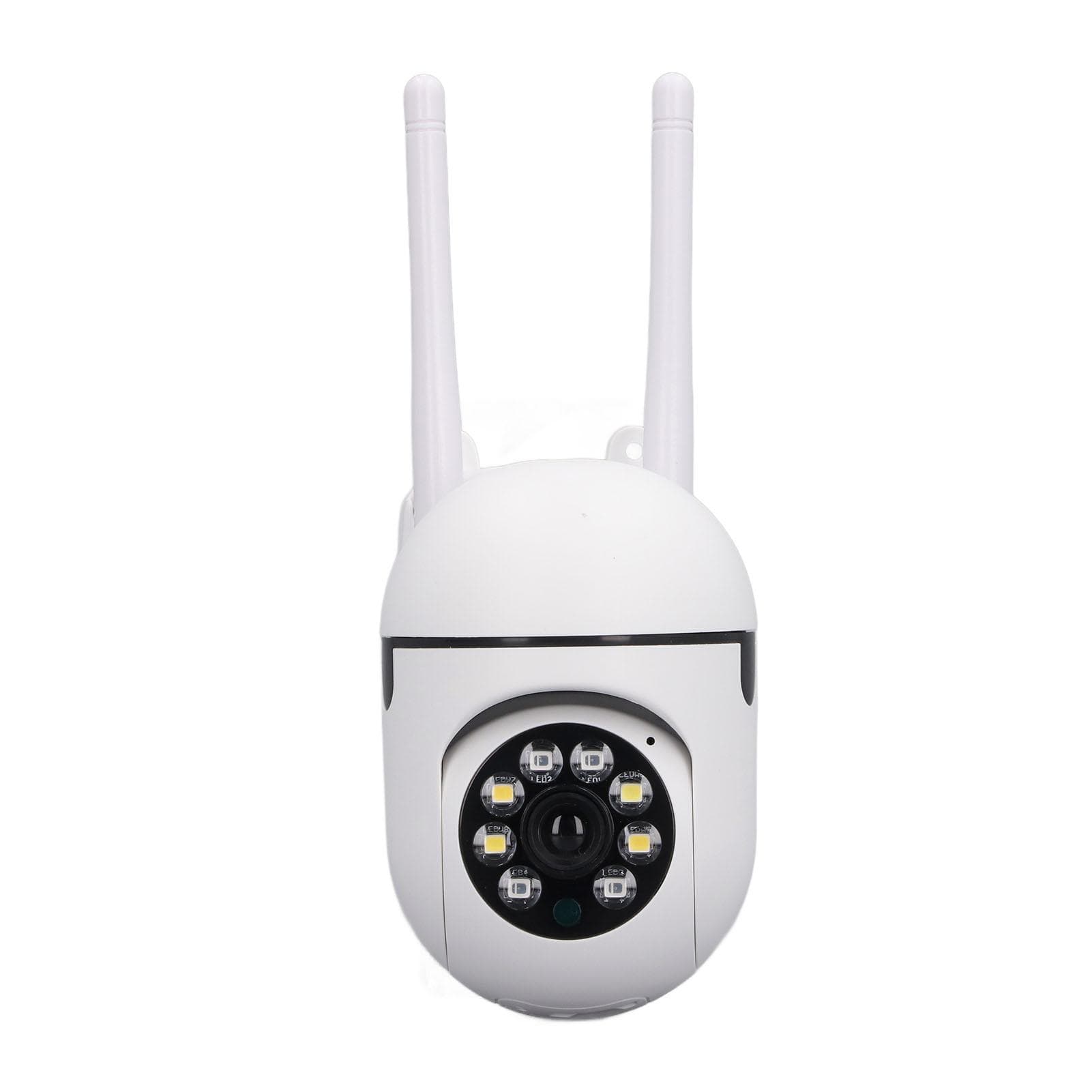 PTZ Security Camera 1080P HD WiFi Security Camera Indoor Outdoor with Full Color Night Vision EU Plug