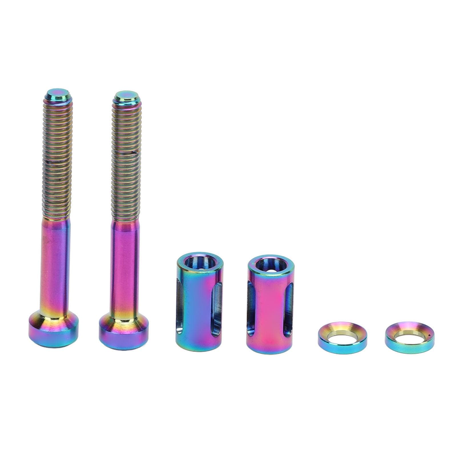 Bike Computer Mount Extension Screw Secure Connection Ti Alloy Colorful Lightweight Universal Fit