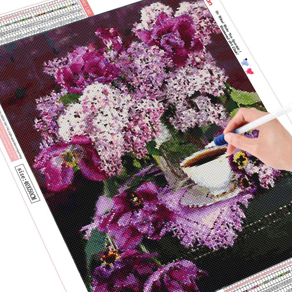 5D Diamond Embroidery Sale Flower Diamond Painting Cross Stitch Full Diamond Mosaic Picture 20X30