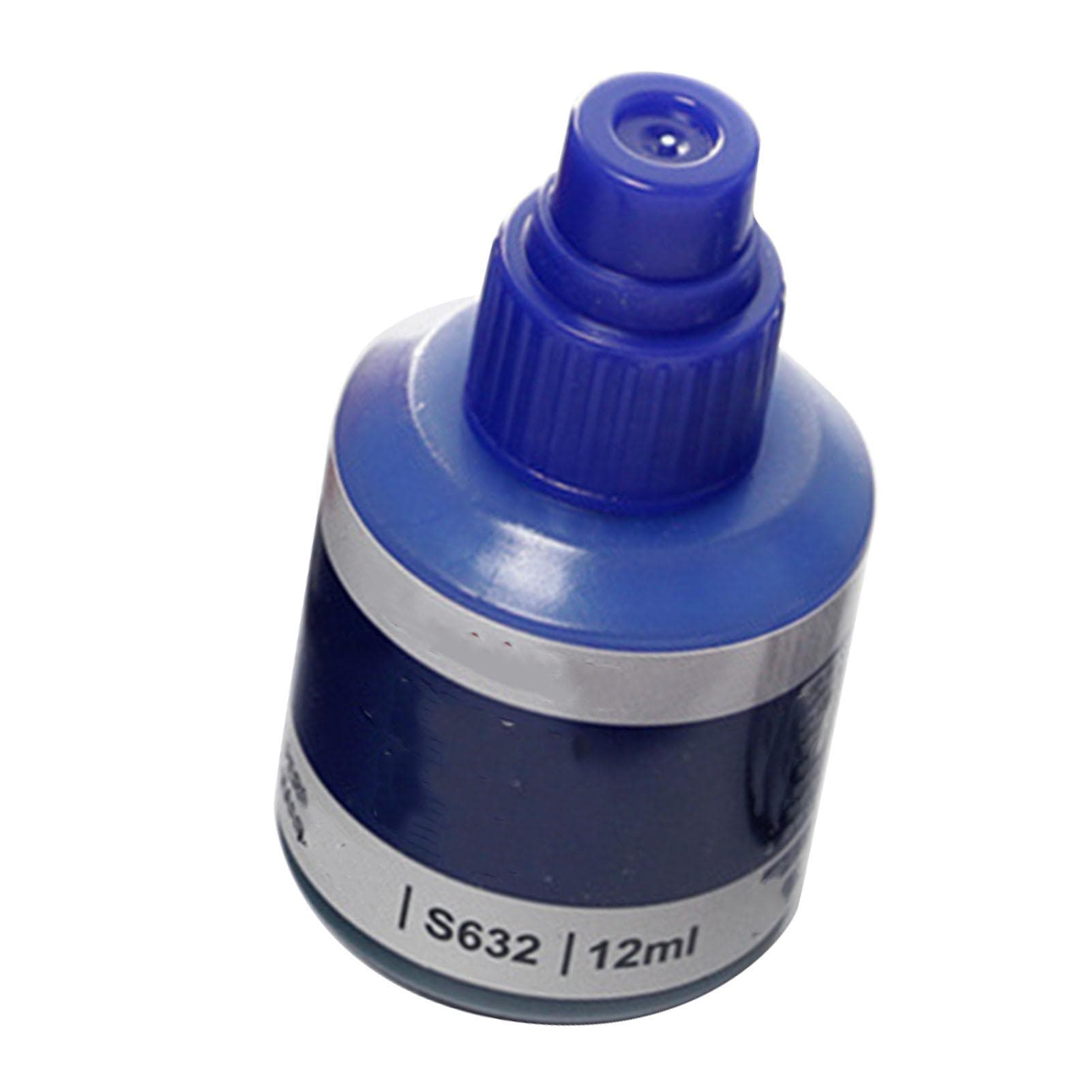 Marker Ink Waterproof Fade Resistant Quick Refilling Oil Marker Refill Ink with Drop Dispensing blue