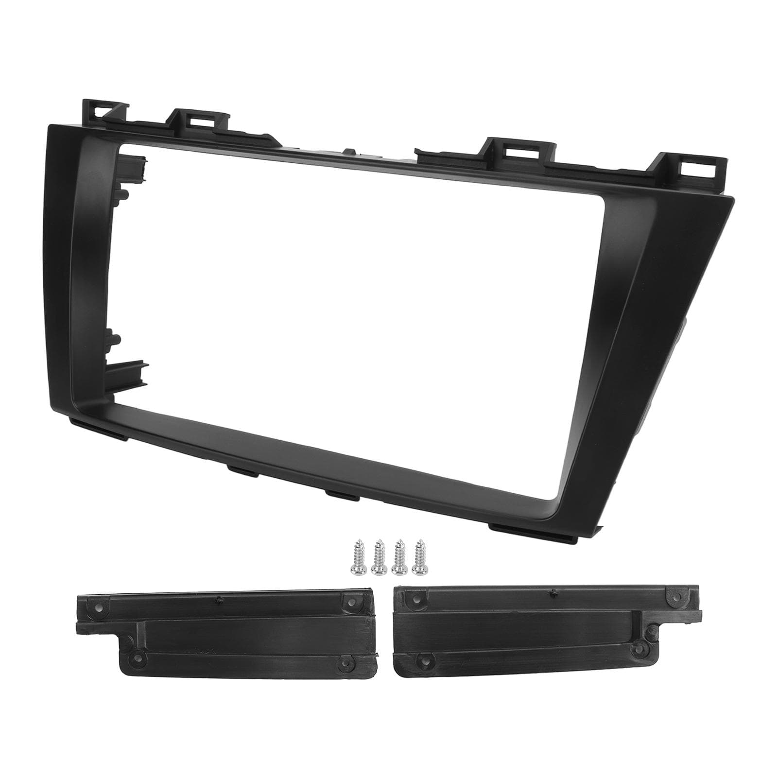 Car Radio Fascia Panel Dash Stereo Headunit Surround Panel Replacement for Mazda 5 2011