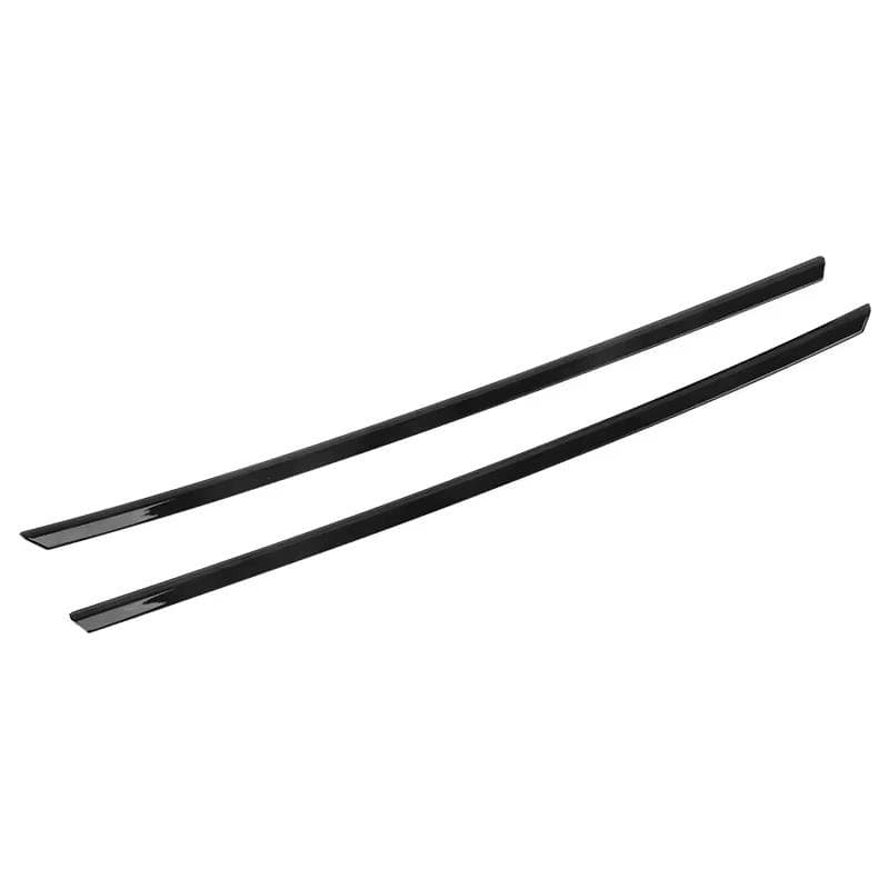 Car Front Bumper Grille Trim Grill Decoration Strip ABS Plastic Covers for VW Golf 8 MK8 2020-2023 Accessories Easy Installation black