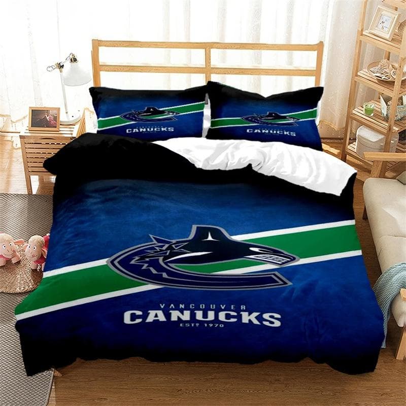 Fashion Casal Ice Hockey All Season Duvet Cover Set with Pillowcase Home Textile Twin Full Queen King Children's Gift 135X200cm-2pcs