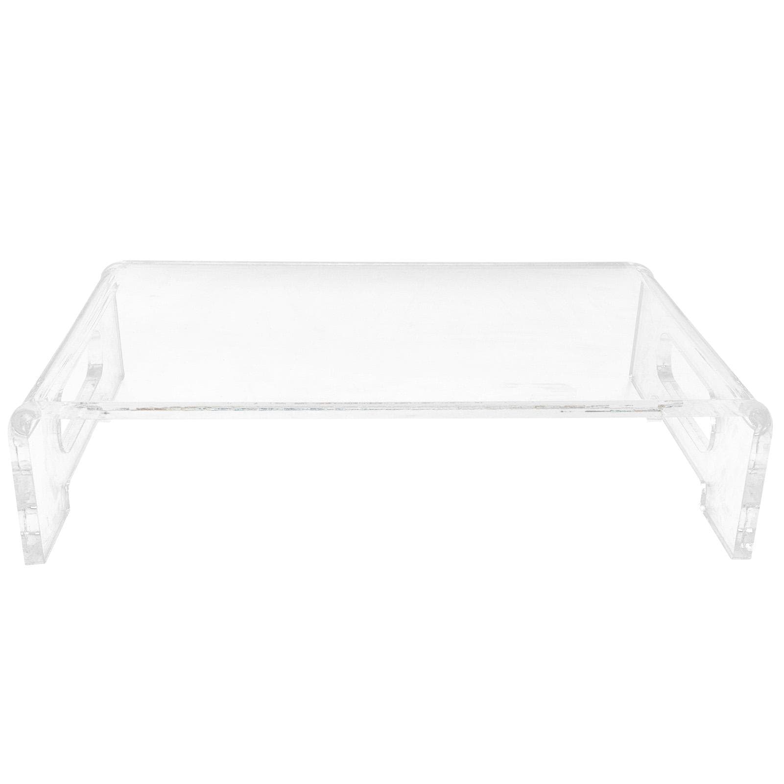 Monitor Stand Acrylic Transparent Durable Multifunctional EyeProtection Desk Stand for School
