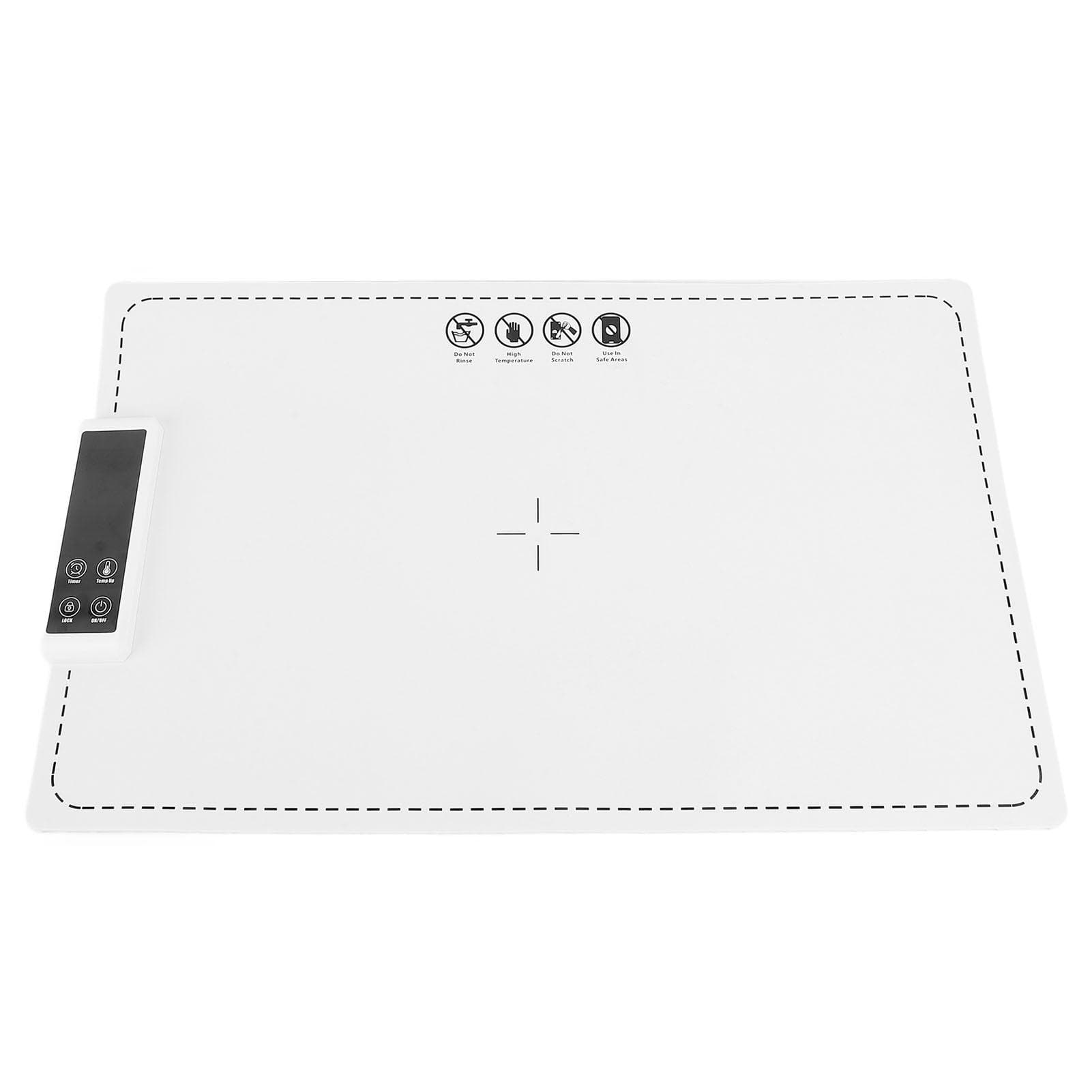 Food Warming Mat 260W High Efficiency Heating Foldable Electric Warming Tray 6 Level Temperature US Plug