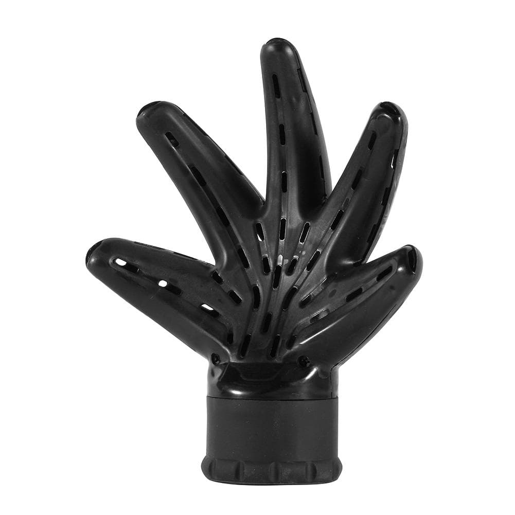 Professional Hairdressing Tool Black Plastic Hand Shape Hair Blow Dryer Diffuser Accessory