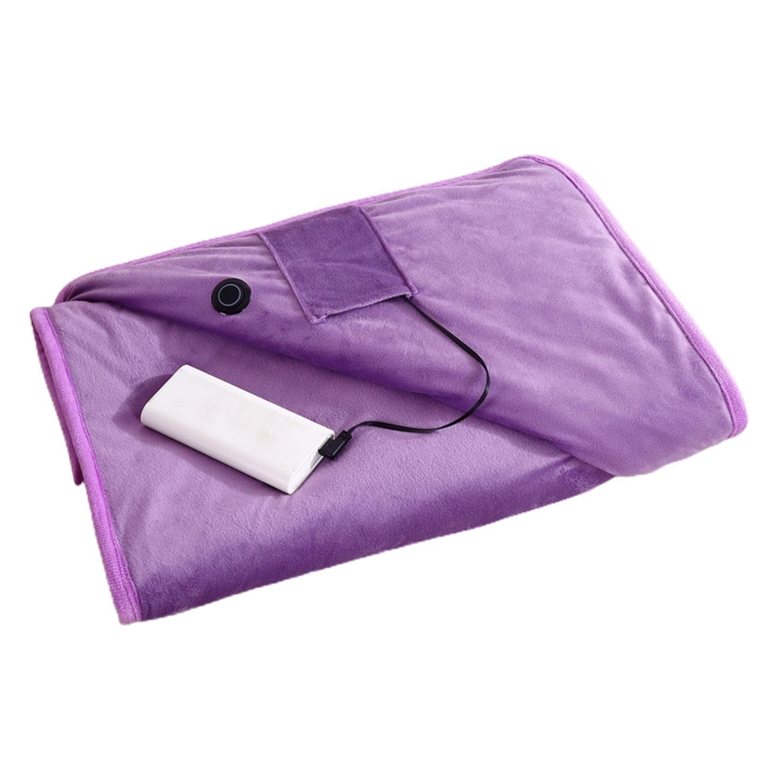 Wearable USB Electric Blanket Heating Blanket with Timing Function 3 Gear Adjustment Pink