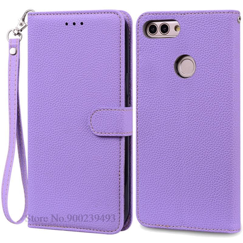 For Huawei P Smart 2018 Case FIG-LX1 Leather Wallet Flip Case For Huawei P Smart Case FIG-LX1 5.65 inch Case Coque Fundas Shell P Smart 2018 FIG-LX1