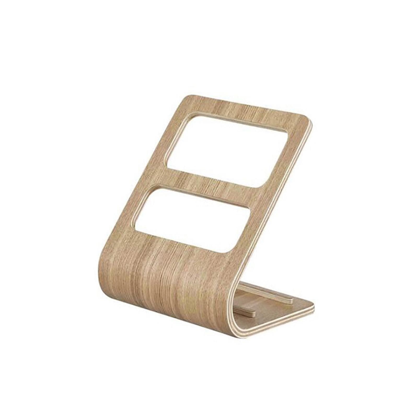 Table Storage Rack Simple Living Room Multi Functional Remote Control Rack Curved Wooden Support