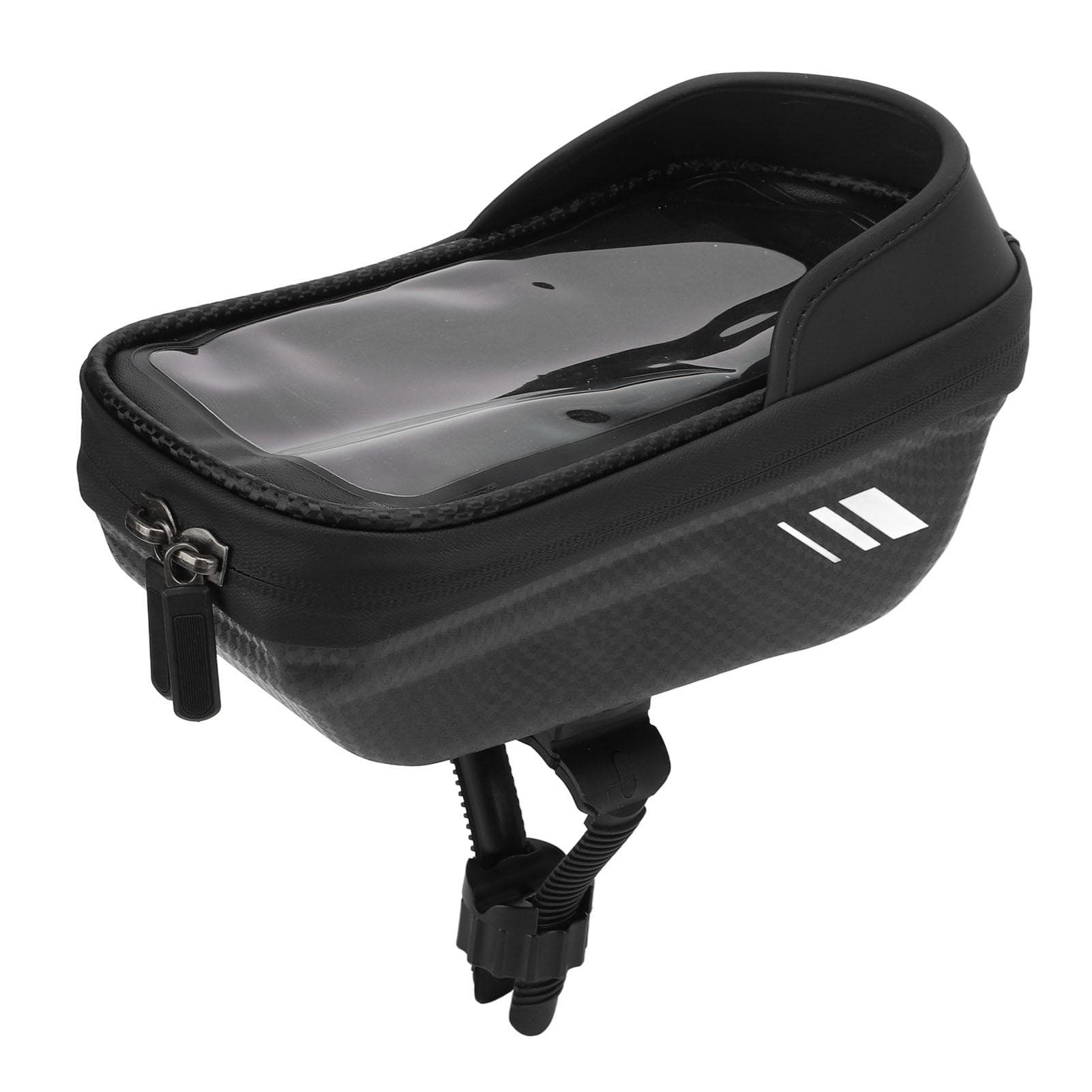 Bike Phone Bag EVA TPU Durable Sun Visor Waterproof Zipper Sensitive Touch Screen Bike Phone Holder