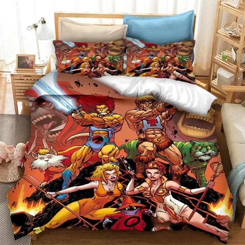 He man The Masters of The Universe Bedding Set Duvet Cover Bedroom Comforter Covers Single Twin King Size Quilt Cover AU King 240x210cm