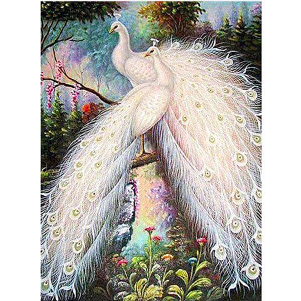 5D DIY Full Circle Diamond Painting Mixed Set Diamond Embroidery Mosaic Diamond Cross Stitch 20X30CM light blue