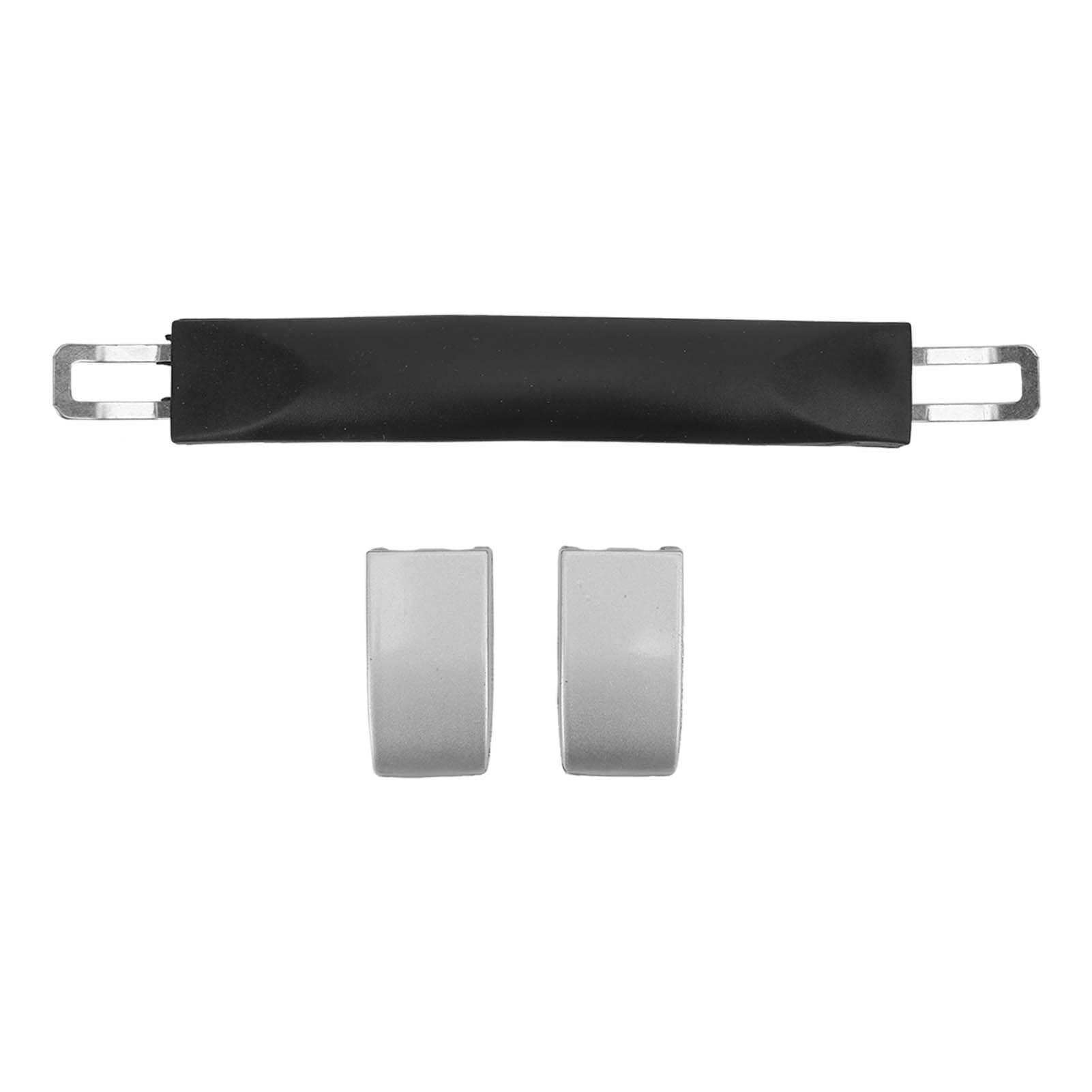 Plastic Luggage Handle 24.6cm Length Suitcase Pull Handle Replacement with Metal End Cap for Travel