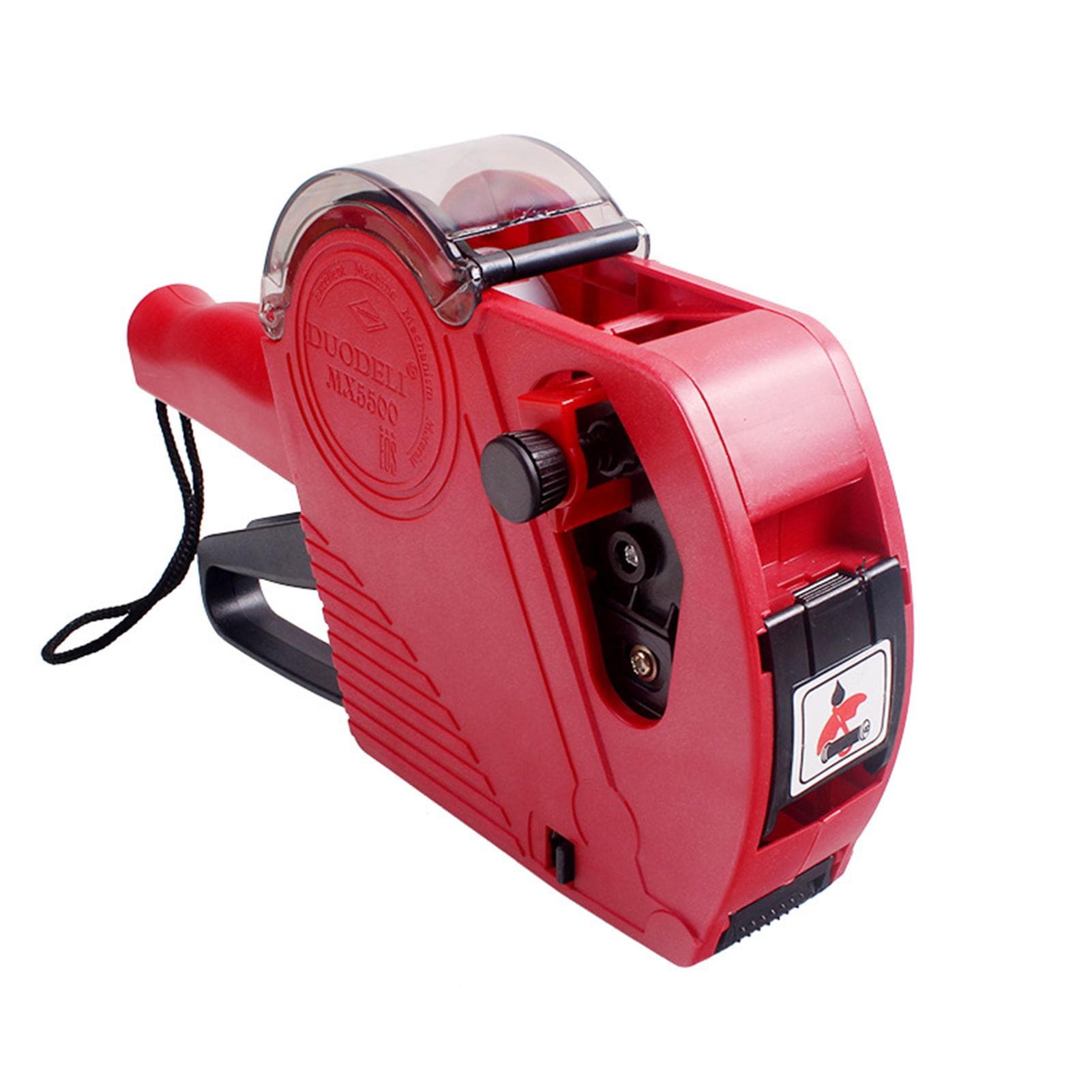 MX-5500EOS Handheld 8 Digits Price Labeller Label Maker Pricing Machine with Label Roll & Ink red