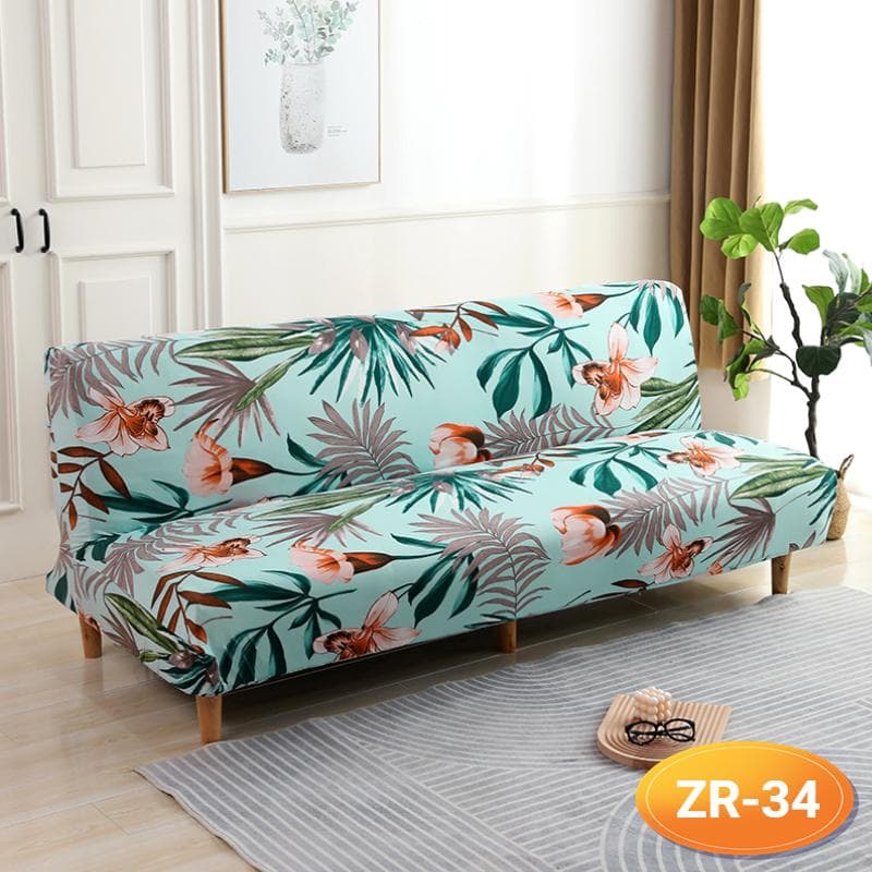 Sofa Bed Cover Without Armrest Folding Sofa Cover Elastic Sofa Covers For Living Room Couch Covers For Sofas S 120-150cm