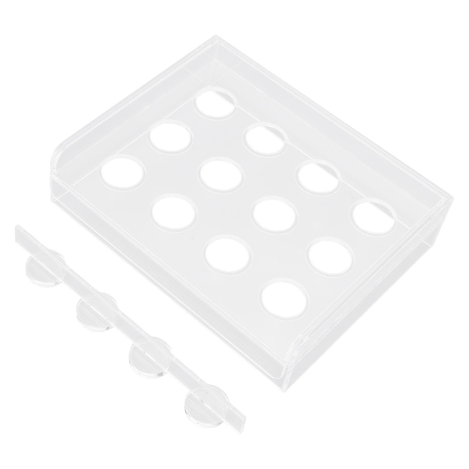 12 Holes Manual Coffee Capsules Filling Board Reusable Coffee Capsule Holder Rack with Coffee