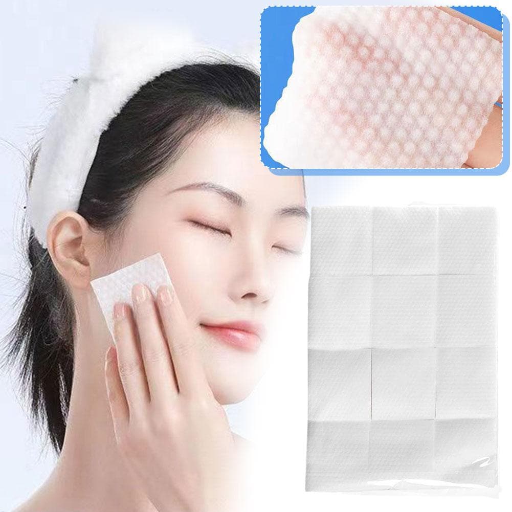 450Pcs Disposable Makeup Cotton Wipes Soft Remover Pads Facial Cleansing Paper Wipe Cosmetic Pads 450Pcs