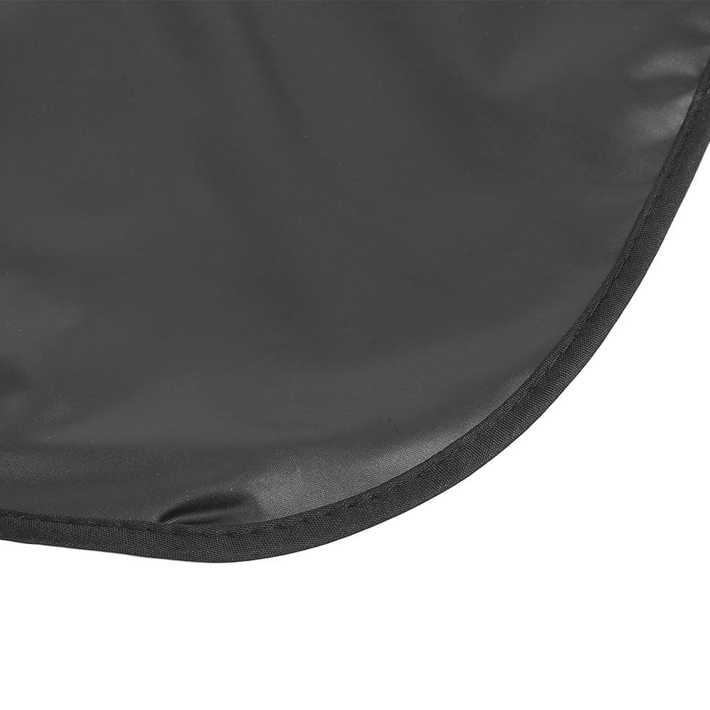 Fashionable Hairdressing Cloth Hair Cutting Hairdresser Barbers Cape Gown Salon Tool (Black) black