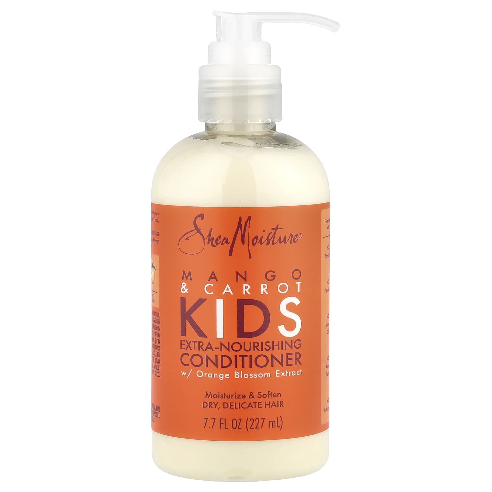 SheaMoisture, Children's, Extra Nourishing Conditioner, Dry and Fine Hair, Mango and Carrot, 7.7 fl oz (227 ml)