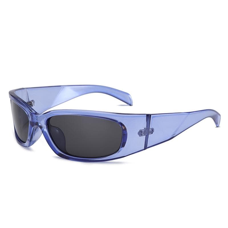 Future Sence Punk Sunglasses UV400 for Women Men Fashion Designer Party Glasses with Technological Sense