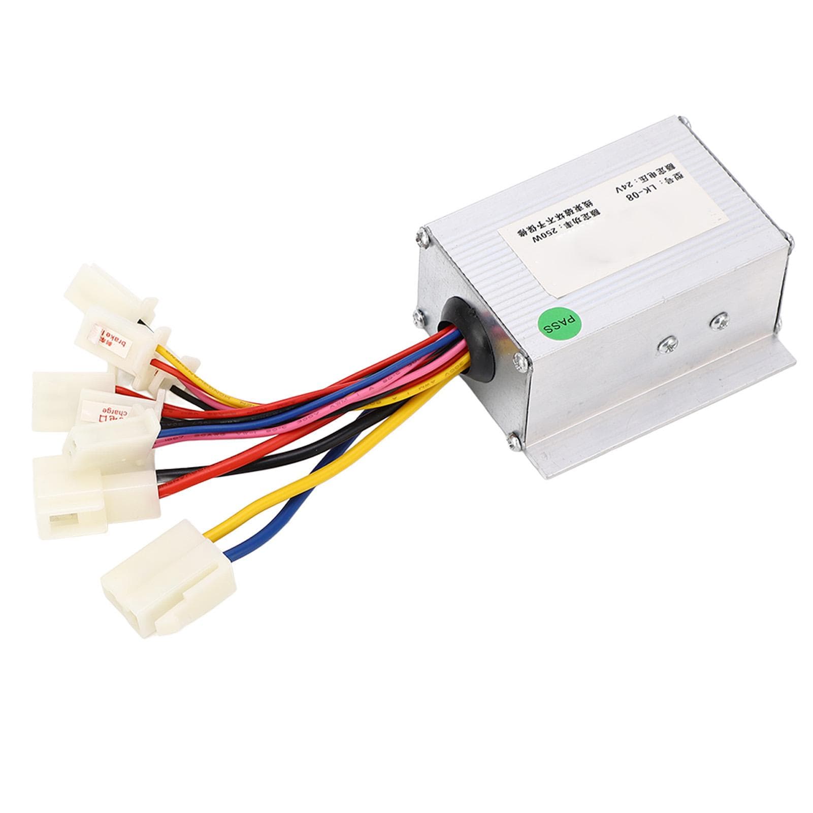 24V 250W Brushed Controller and Pedal Accelerator Assembly Electric Tricycle Conversion Kit for