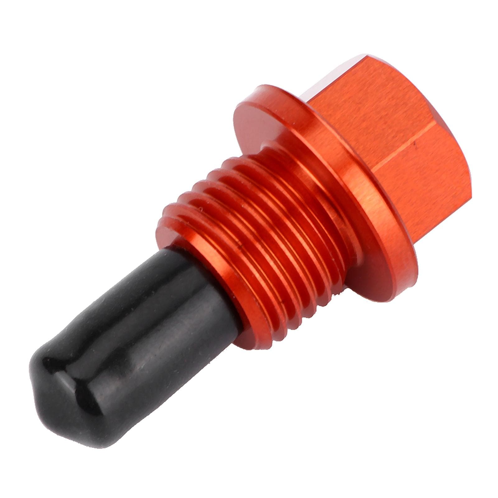 Magnetic Oil Drain Plug Screw Aluminium Alloy Modification black