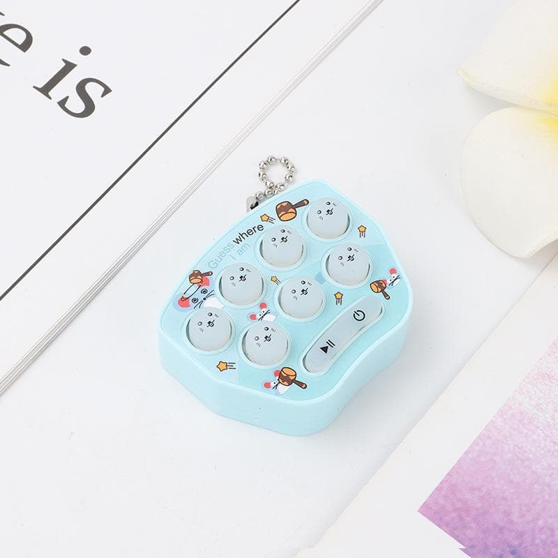 Fidget Toys Whack A Mole Game Decompression Toy Keychain