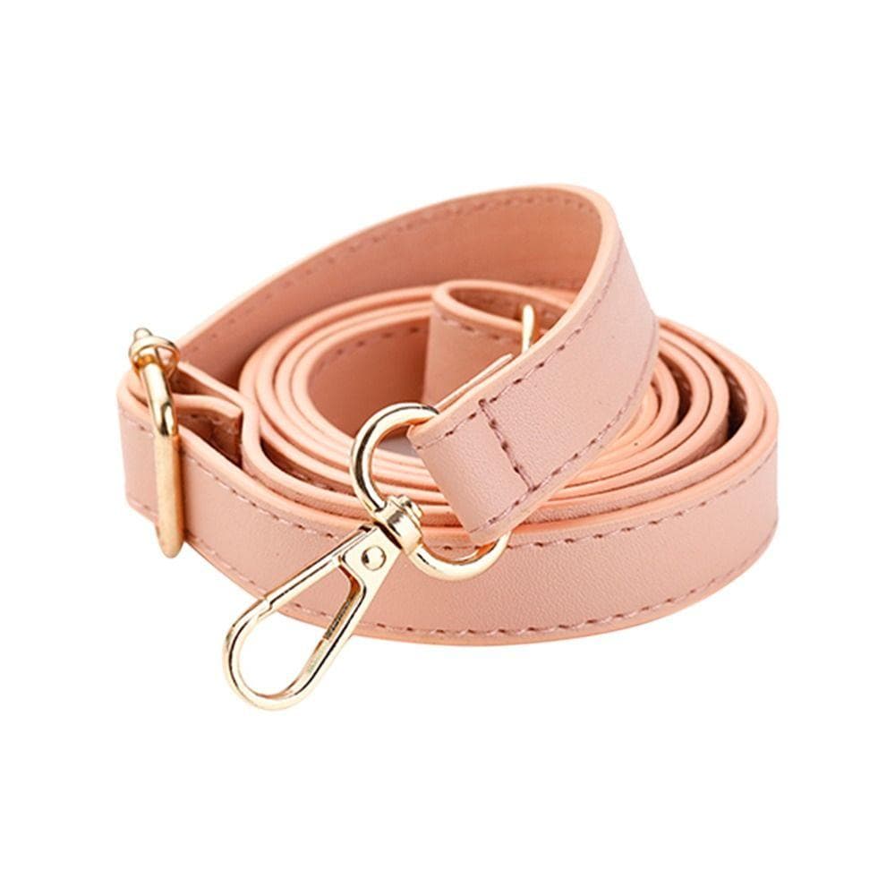 Replacement Adjustable Crossbody Leather Strap Purse Handle Shoulder Bags Accessories Handbag Belts pink