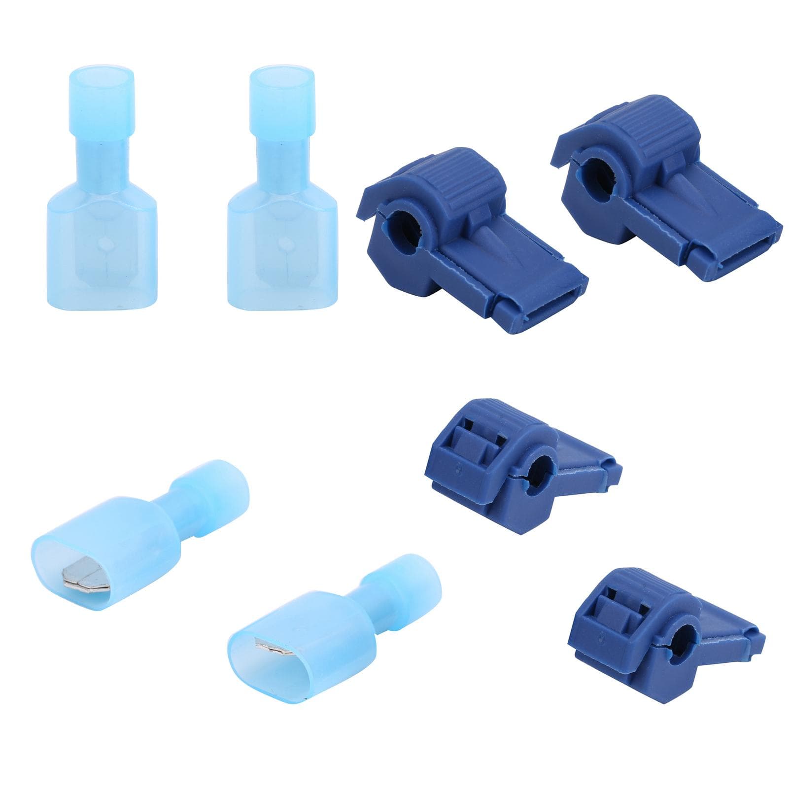 120 Pairs TTap Quick Splice Wire Electrical Terminals Connectors Assortment Kit(RedYellowBlue )