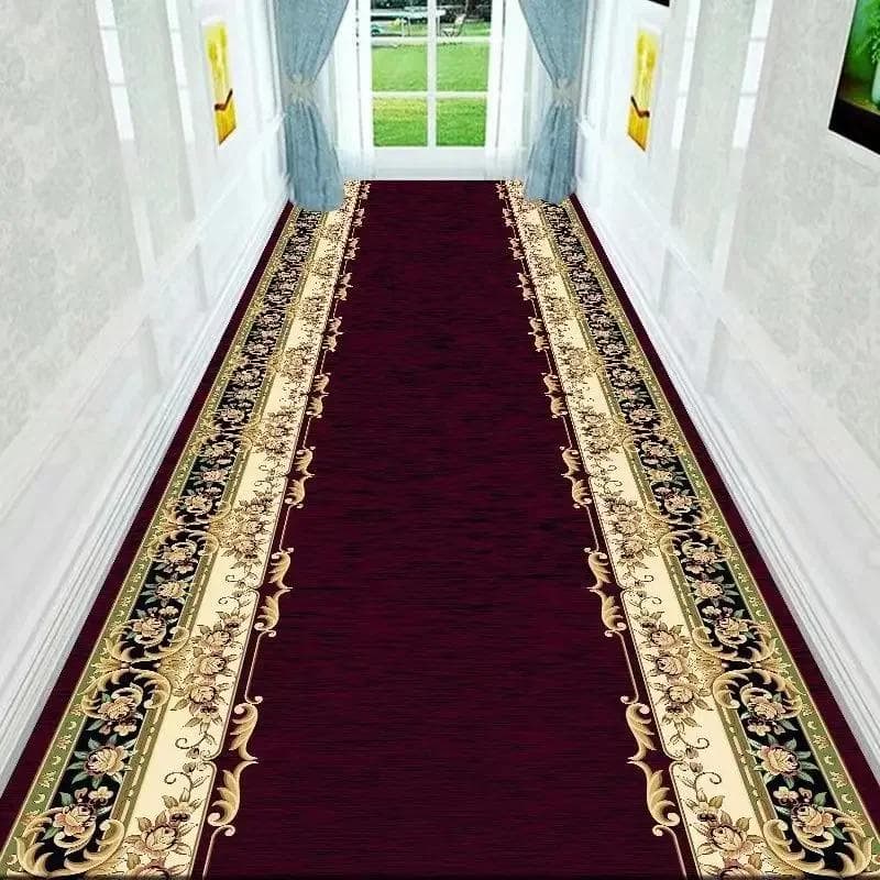 Hallway Carpet Luxury Moroccan Floral Area Rug Hall Long Runner Aisle Rug Corridor Carpet By Wedding Decor Passageway Mat 60x160cm