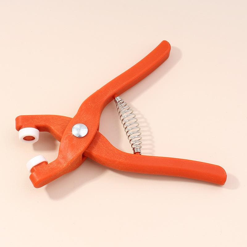 100/50pcs Button Claw Set Metal Sewing Buttons Pressure Plier Plastic Pliers Snap Fasteners With Box 1PC Pliers