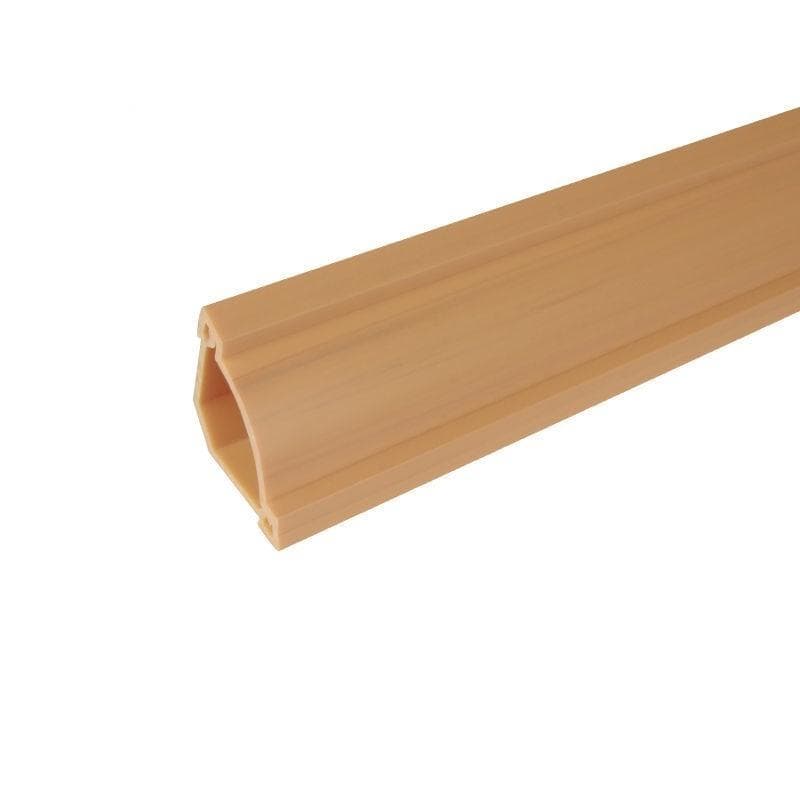 Self-Adhesive Triangle Trunking Surface Mounted PVC Decorative Right Angle Invisible Trunking 25*25mm【50cm*2pcs】