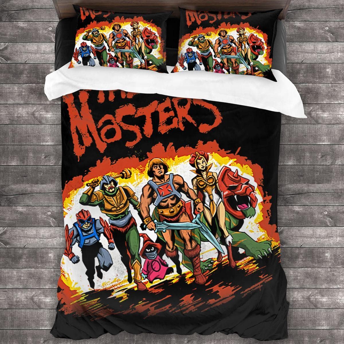 He Man And The Masters Of The Universe All Season Twin Bedding Set 3 Piece Comforter Set Bed colcha casal bed sheet 140x200cm 3pcs