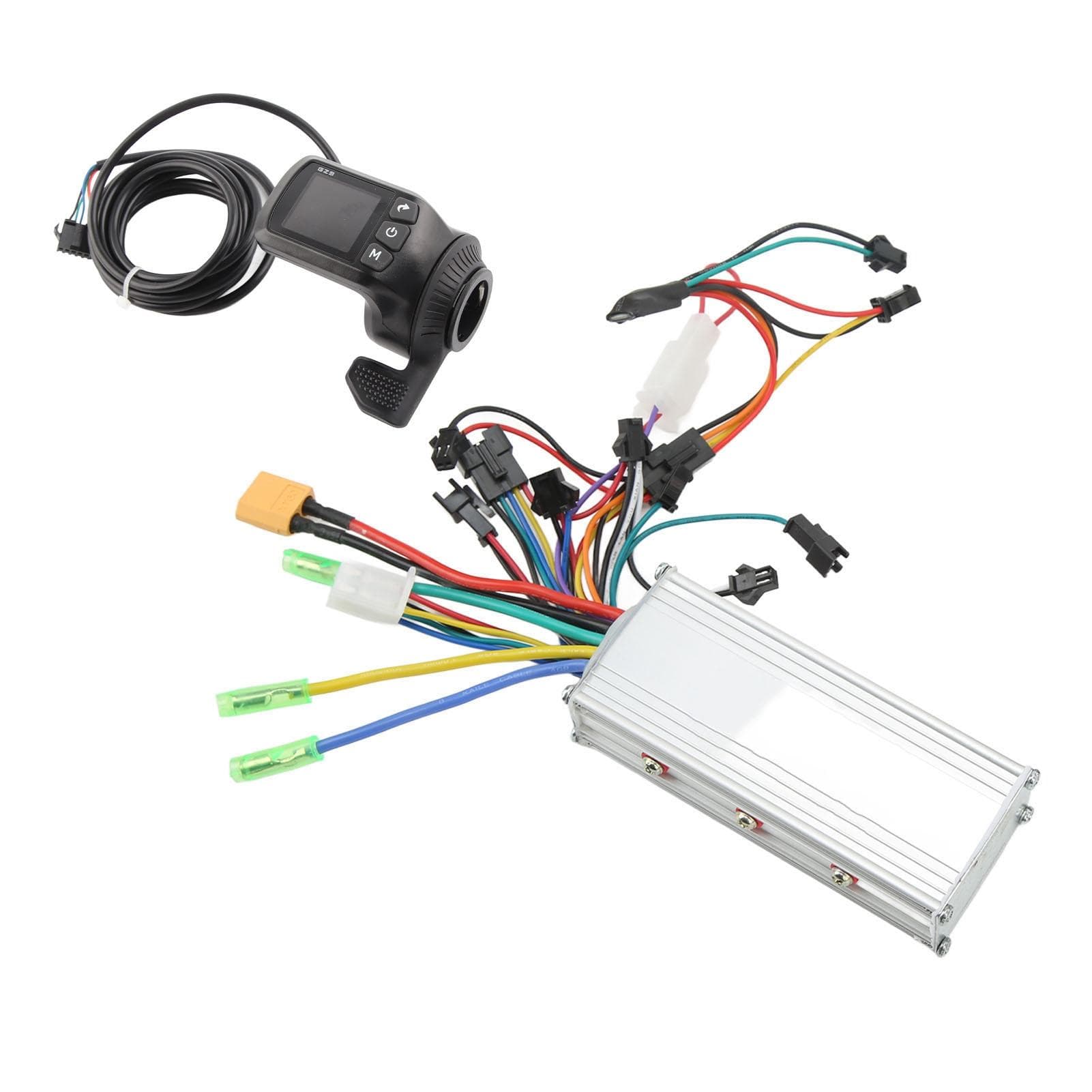 Electric Bike Brushless Controller GZ3 LCD Display 2 in 1 4860V 500W Scooter Controller Set for
