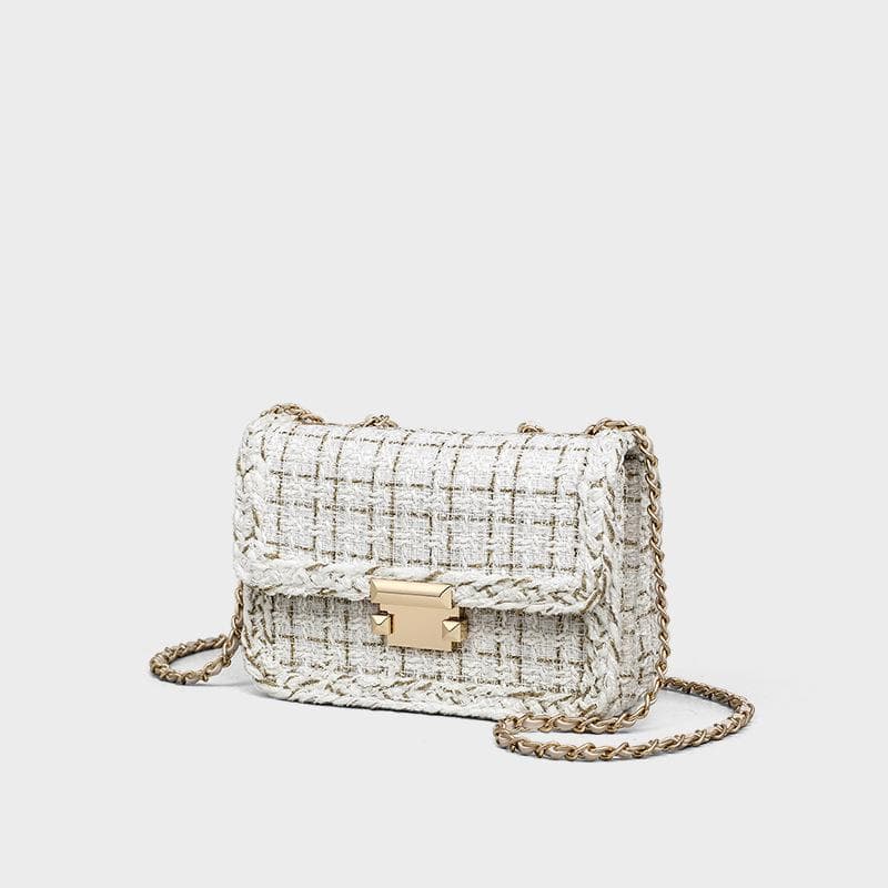Bag Spring/summer Crossbody Bag Women's Bag Small Fragrance Advanced Underarm Bag Chain Small Square Bag