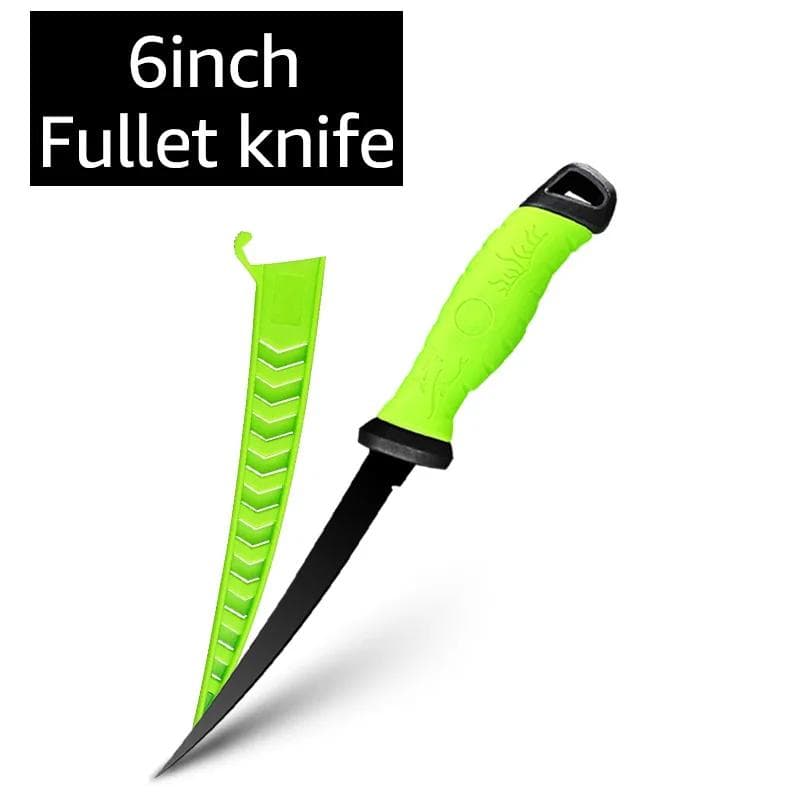 Multifunctional Stainless Steel Fillet Boning Knife Professional Kitchen Knives Fish Killing Knife Meat Cleaver Fruit Knife
