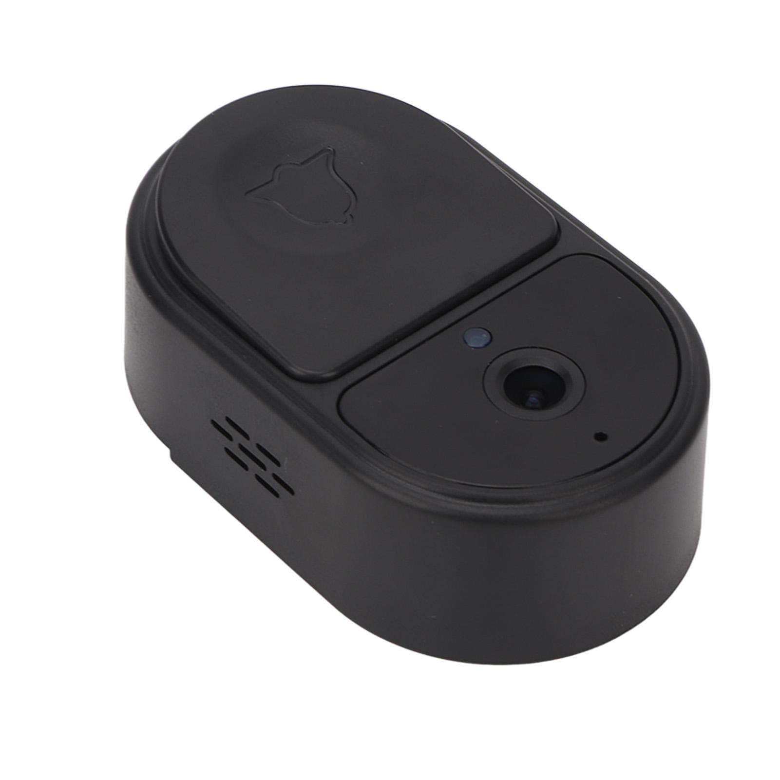 Wireless Doorbell Camera Smart Security Ultra Clear Wide Angle Wifi Video Doorbell Camera 1000mAh black