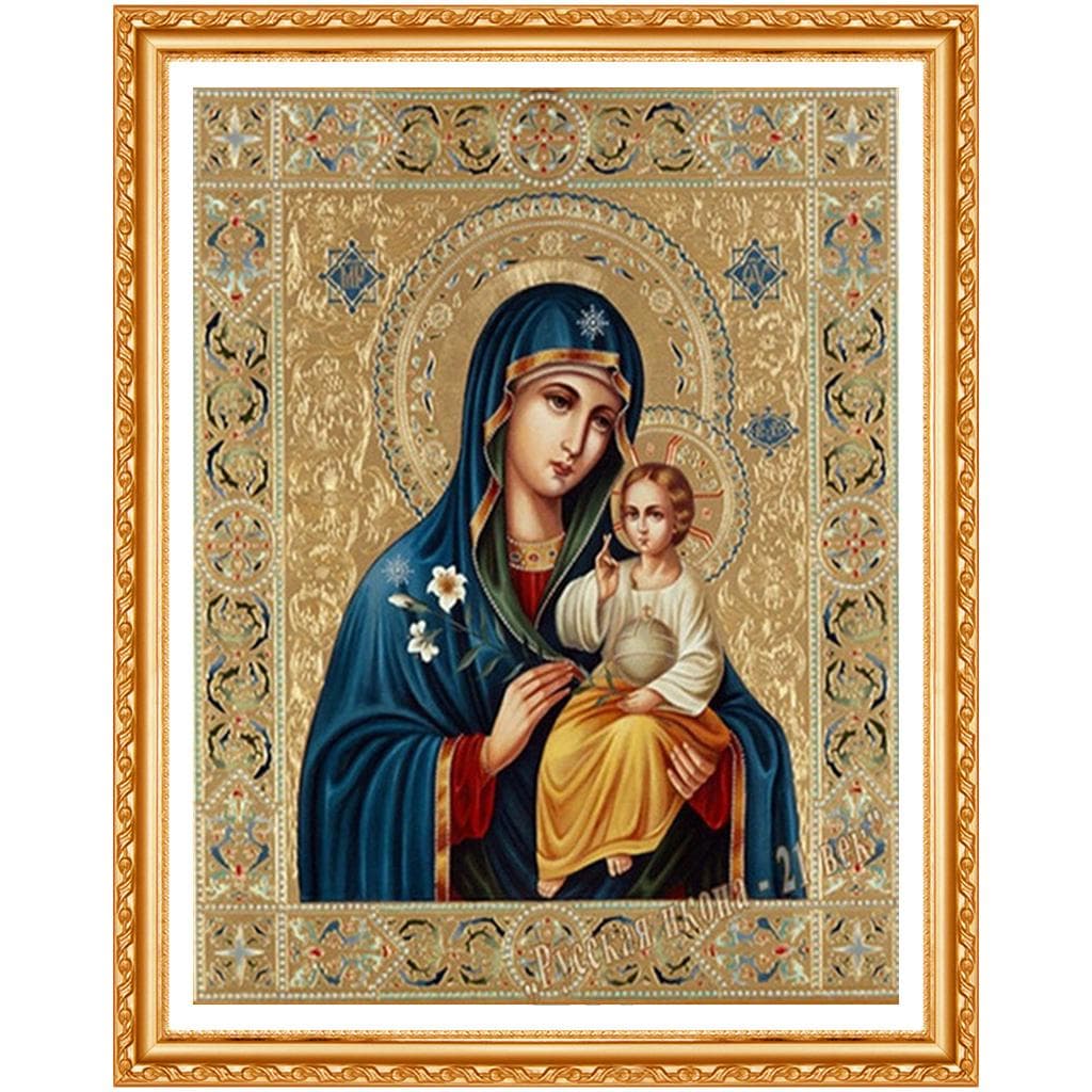 3d Diy Diamond Painting Cross Stitch Religious Icon Home Decor Full Round Diamond Embroidery 30X40CM